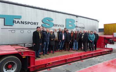 Transporte quer durch Europa