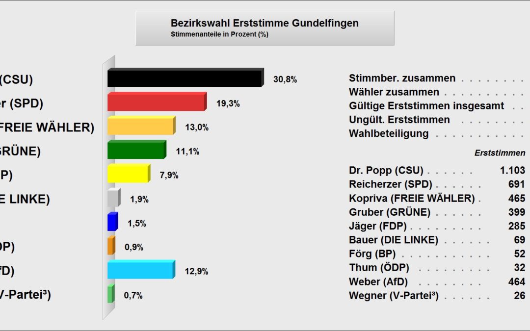 Bezirkstagswahl 2018